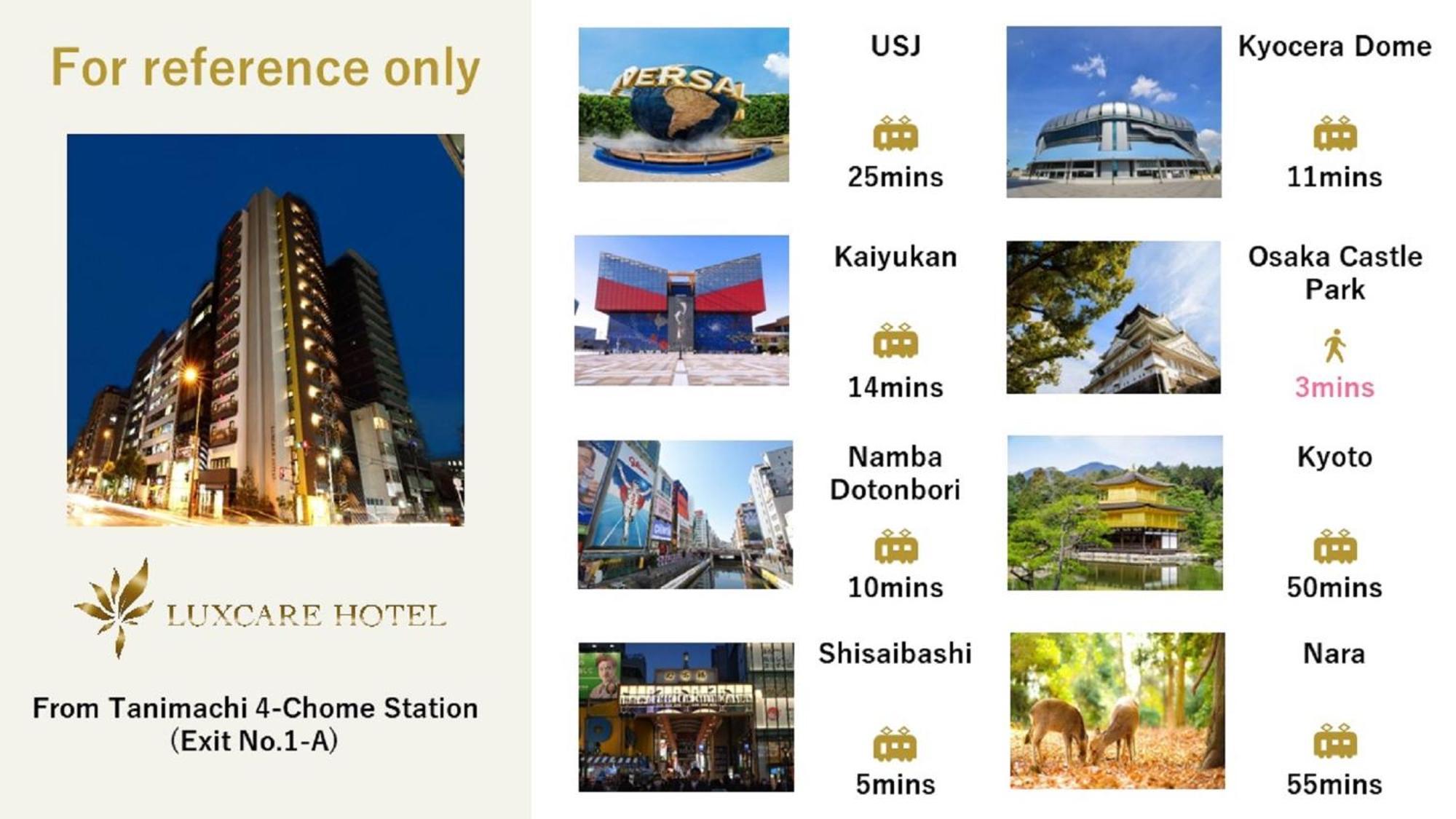 Luxcare Hotel Osaka Buitenkant foto